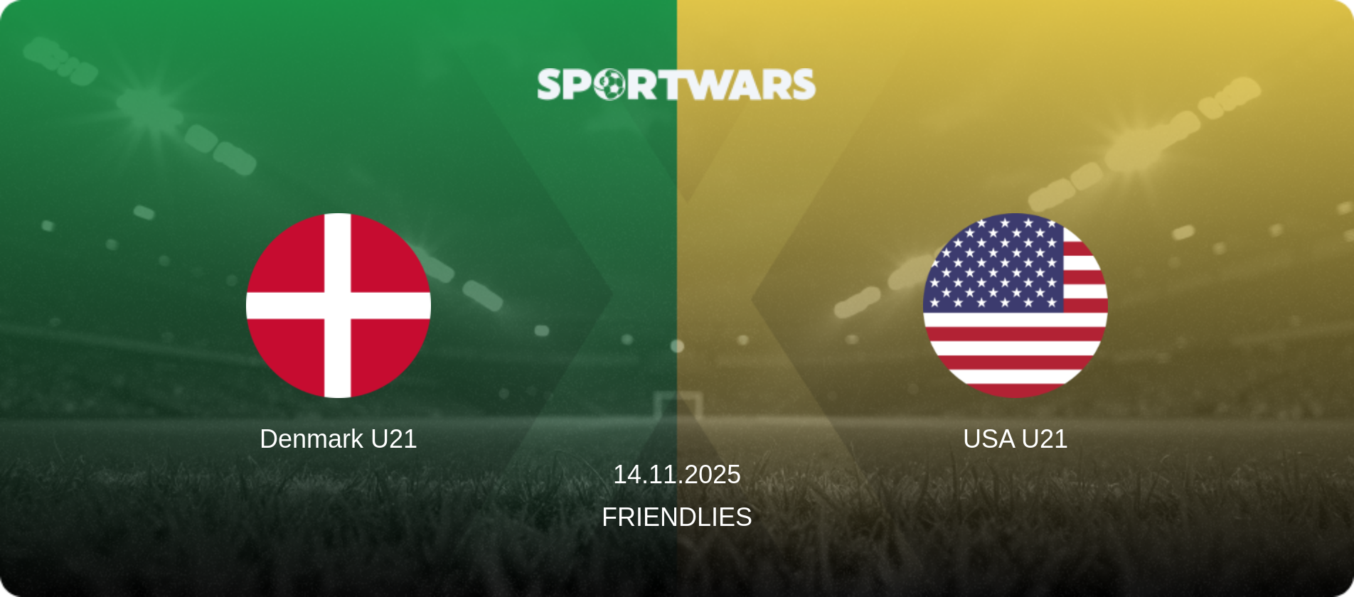 Denmark U21 — USA U21, 14.11.2025 — Friendlies (match preview)