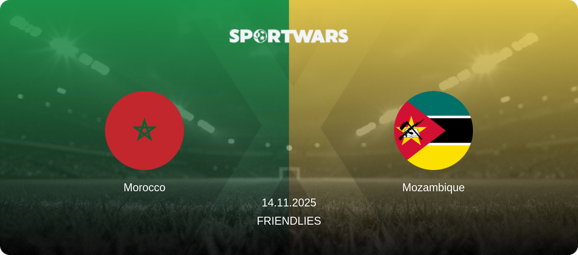 Morocco — Mozambique, 14.11.2025 — Friendlies (match preview)