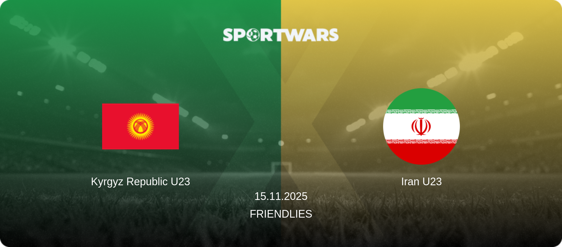 Kyrgyz Republic U23 — Iran U23, 15.11.2025 — Friendlies (match preview)