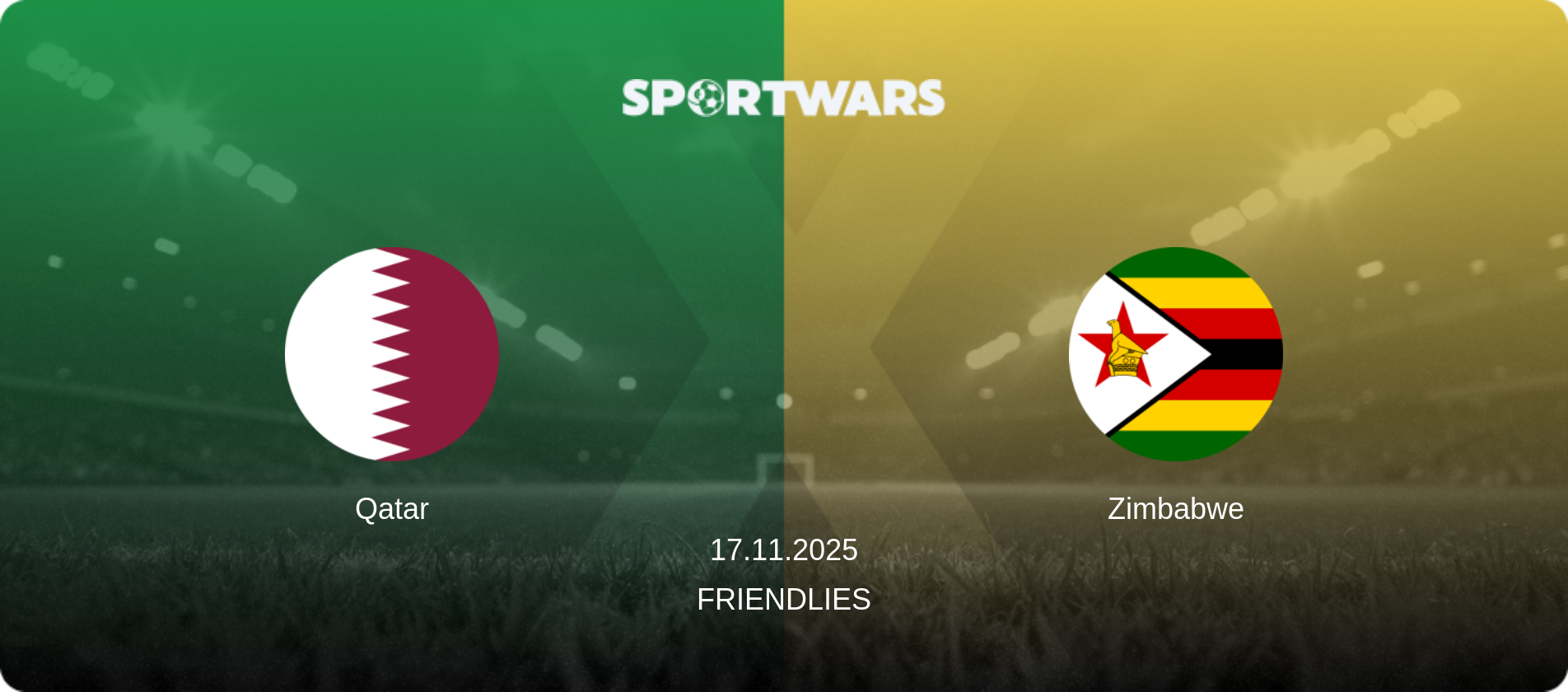Qatar — Zimbabwe, 17.11.2025 — Friendlies (match preview)