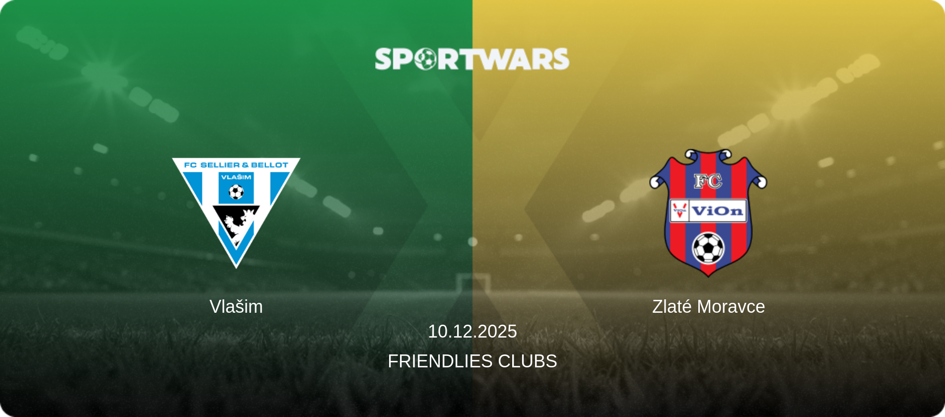 Vlašim — Zlaté Moravce, 10.12.2025 — Friendlies Clubs (match preview)