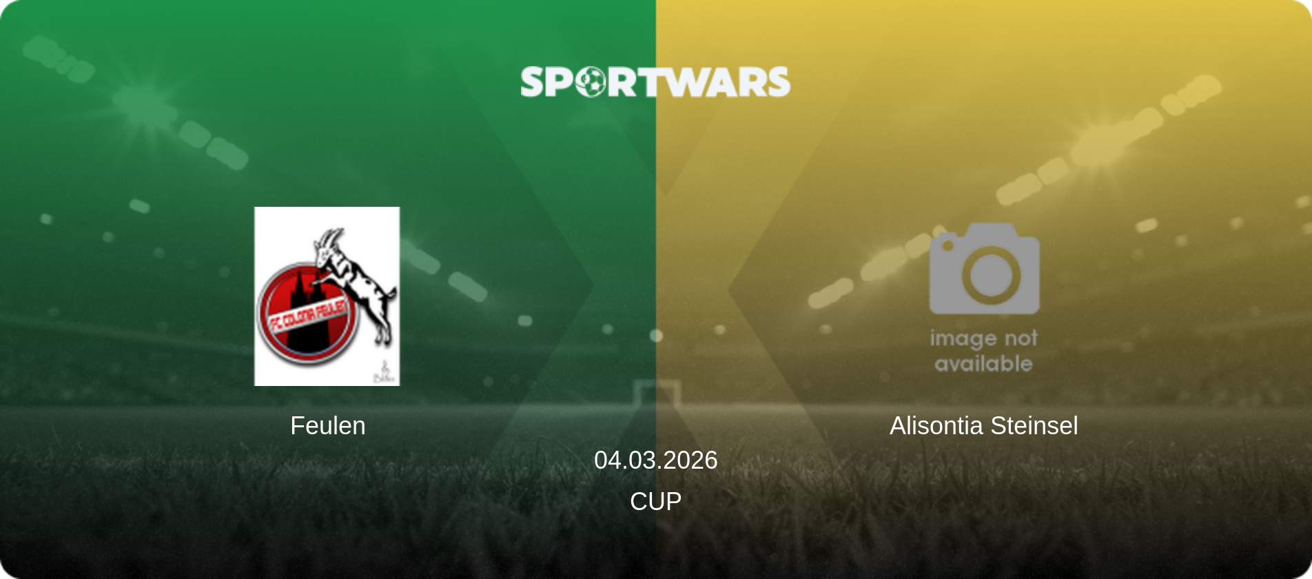 Feulen — Alisontia Steinsel, 04.03.2026 — Cup (match preview)