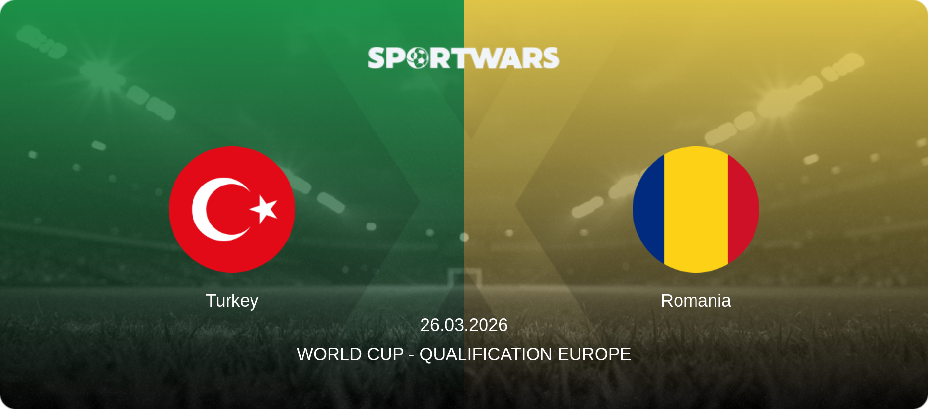 Turkey — Romania, 26.03.2026 — World Cup - Qualification Europe (match preview)