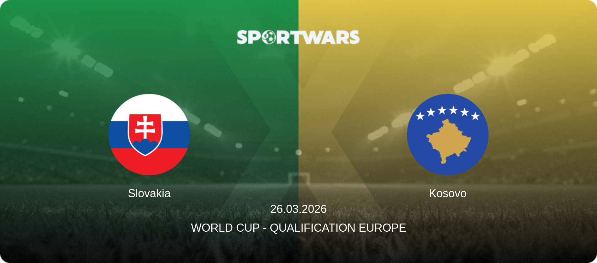 Slovakia — Kosovo, 26.03.2026 — World Cup - Qualification Europe (match preview)
