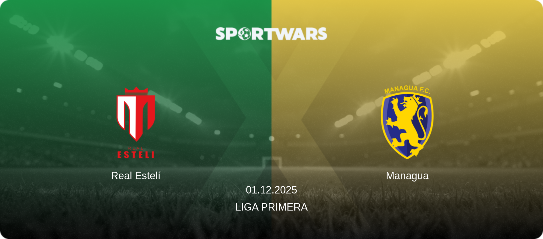 Real Estelí — Managua, 01.12.2025 — Liga Primera (match preview)