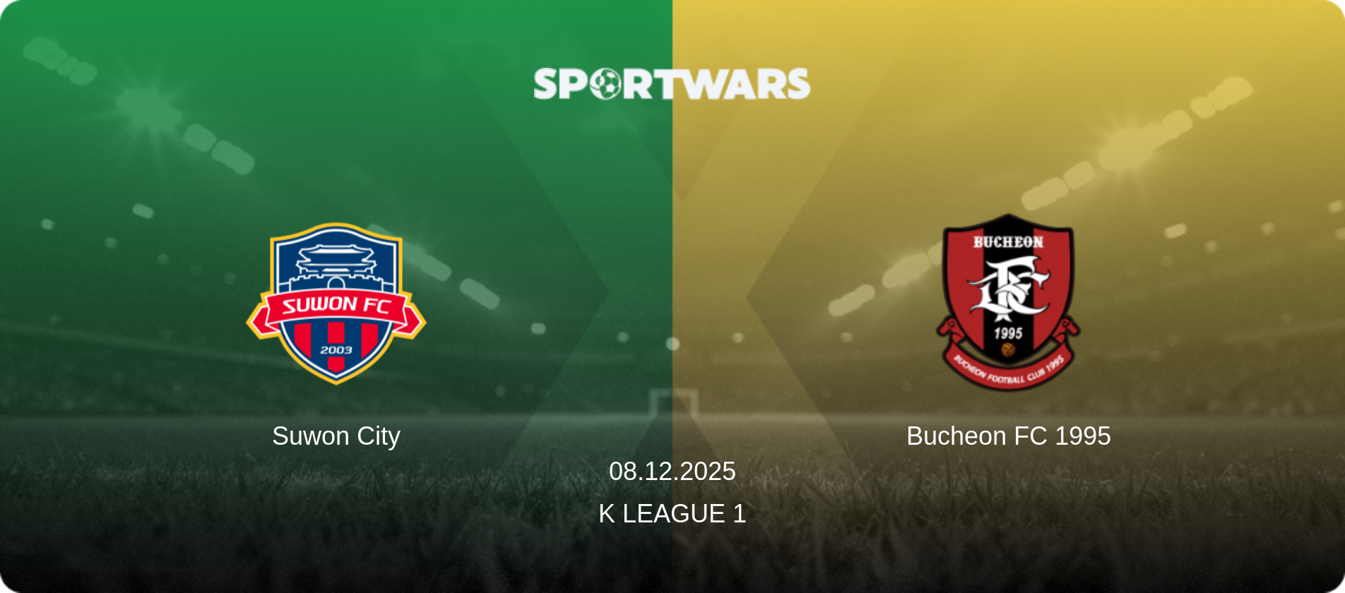Suwon City — Bucheon FC 1995, 08.12.2025 — K League 1 (match preview)
