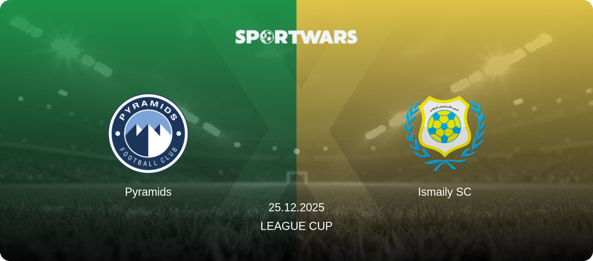 Pyramids — Ismaily SC, 25.12.2025 — League Cup (match preview)