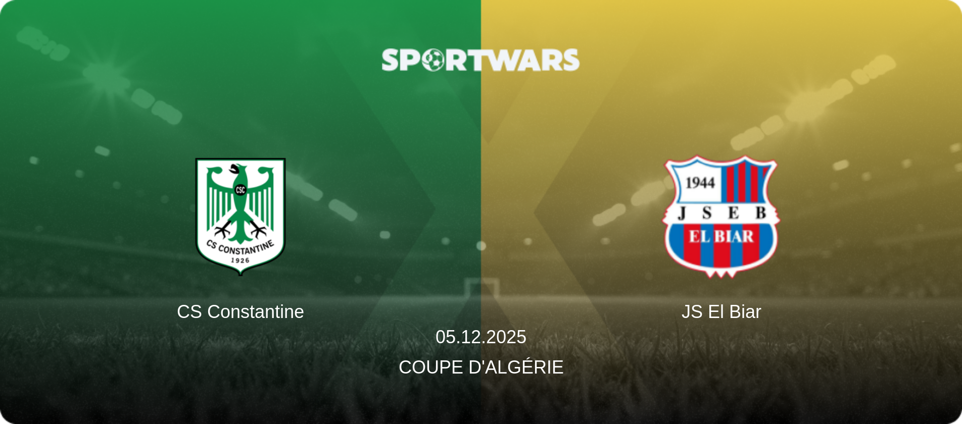CS Constantine — JS El Biar, 05.12.2025 — Coupe d'Algérie (match preview)
