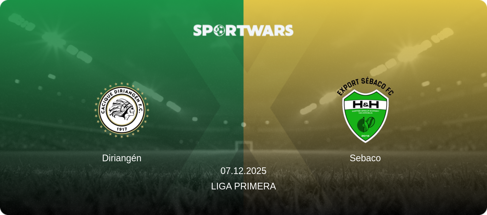 Diriangén — Sebaco, 07.12.2025 — Liga Primera (match preview)