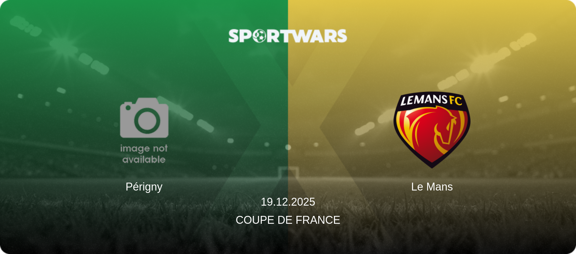 Périgny — Le Mans, 19.12.2025 — Coupe de France (match preview)