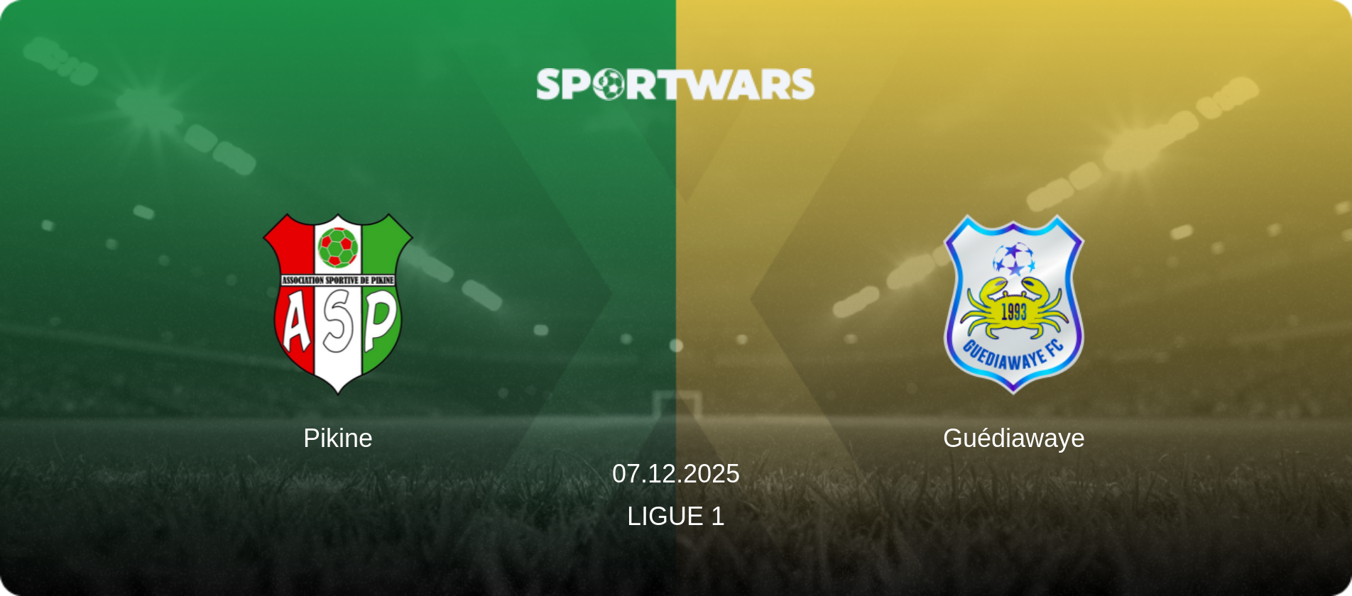 Pikine — Guédiawaye, 07.12.2025 — Ligue 1 (match preview)