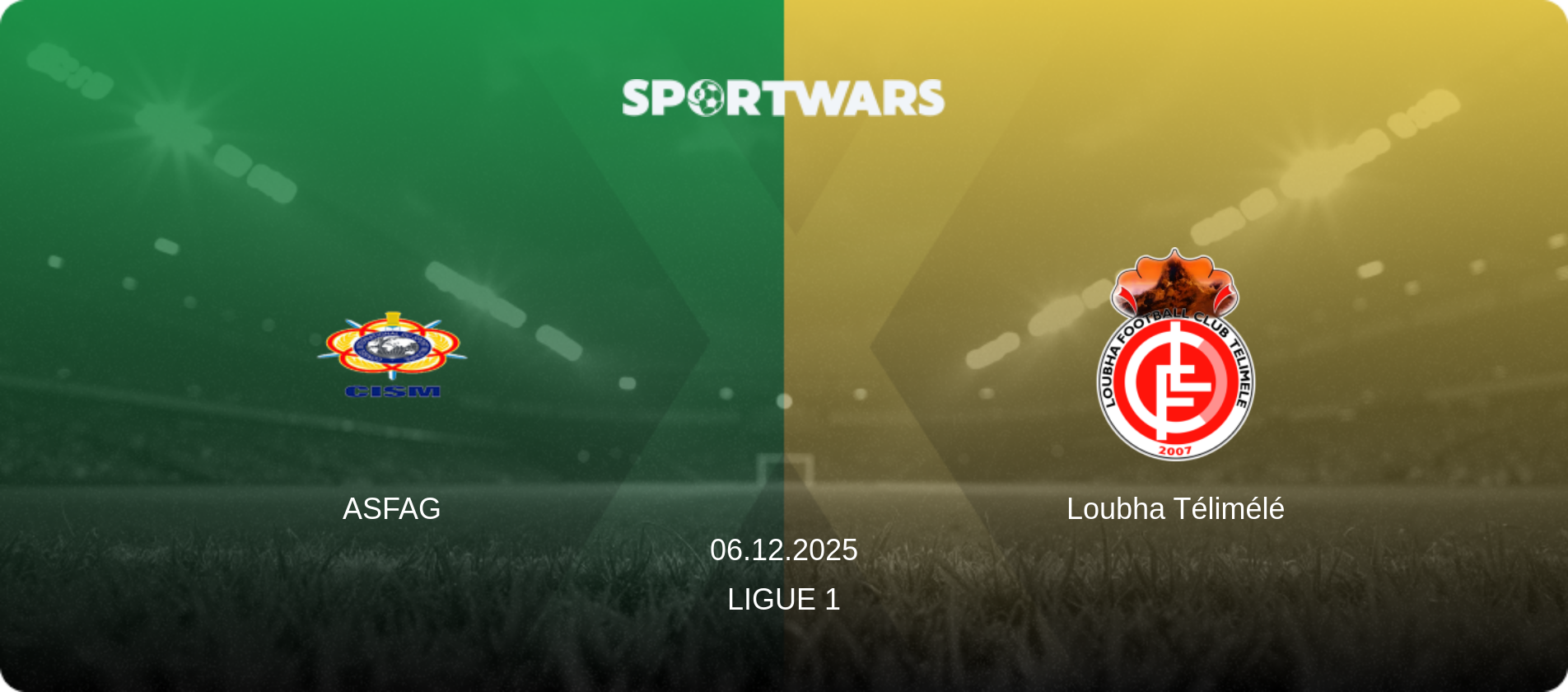 ASFAG — Loubha Télimélé, 06.12.2025 — Ligue 1 (match preview)