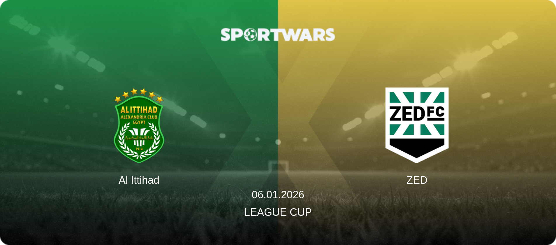 Al Ittihad — ZED, 06.01.2026 — League Cup (match preview)