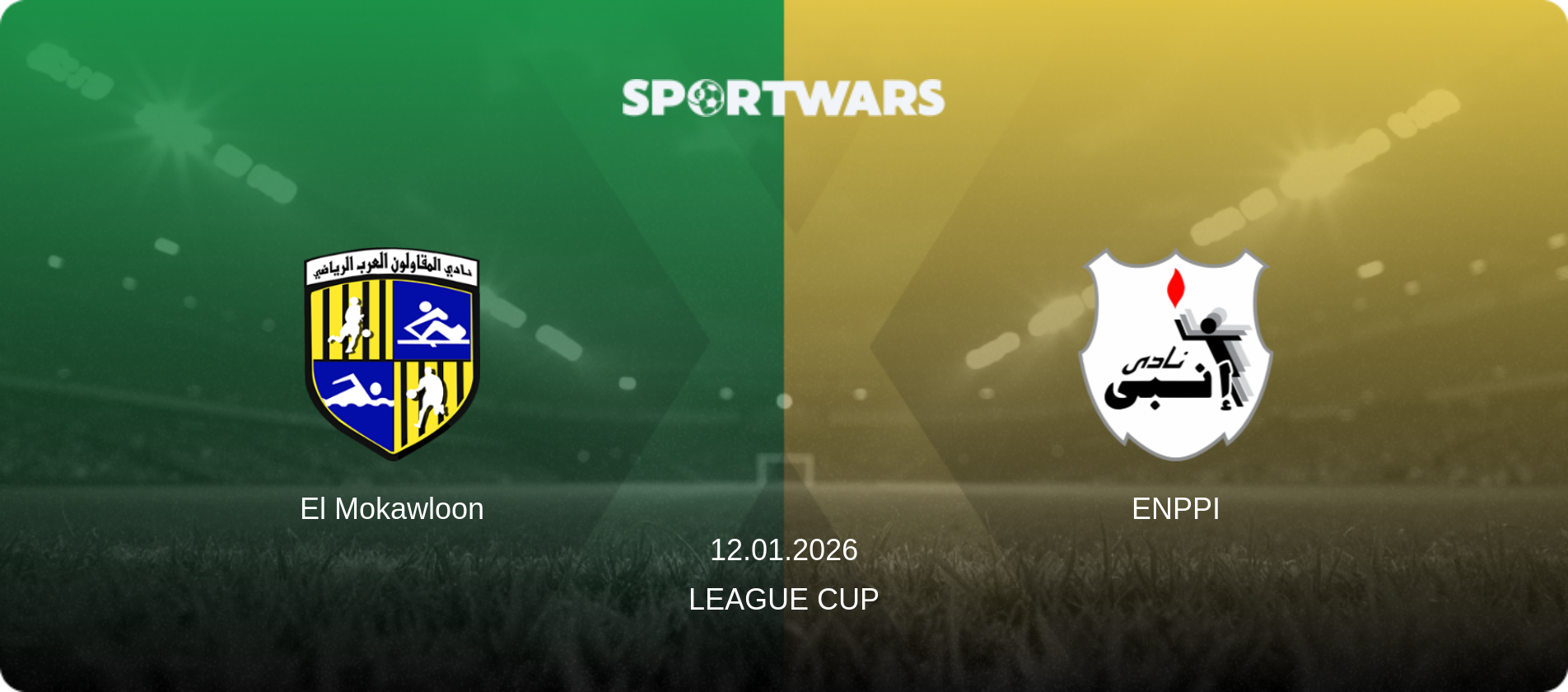El Mokawloon — ENPPI, 12.01.2026 — League Cup (match preview)