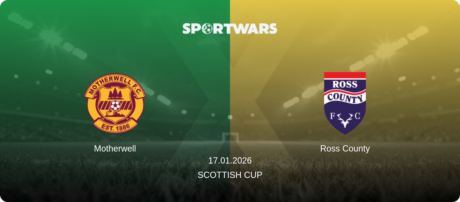 Motherwell — Ross County, 17.01.2026 — Scottish Cup (match preview)