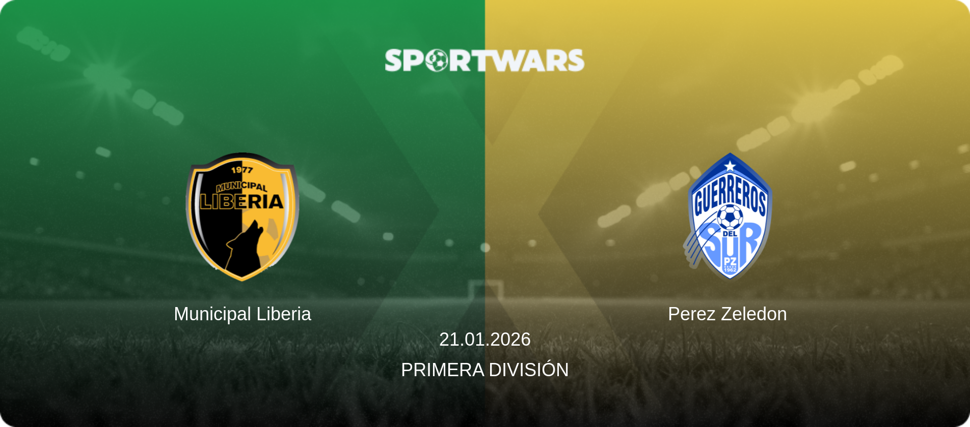 Municipal Liberia — Perez Zeledon, 21.01.2026 — Primera División (match preview)