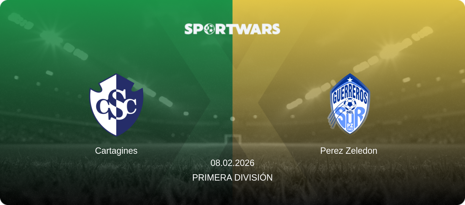 Cartagines — Perez Zeledon, 08.02.2026 — Primera División (match preview)