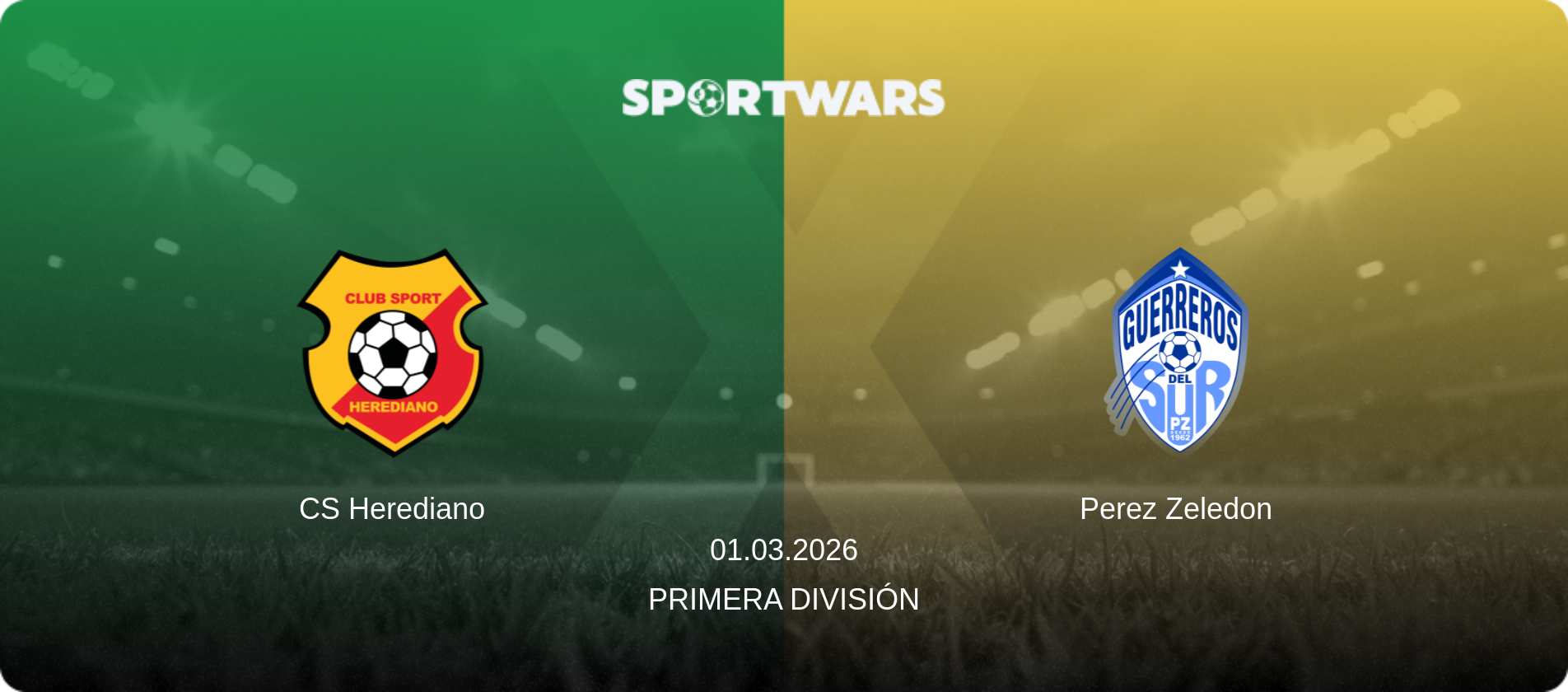 CS Herediano — Perez Zeledon, 01.03.2026 — Primera División (match preview)