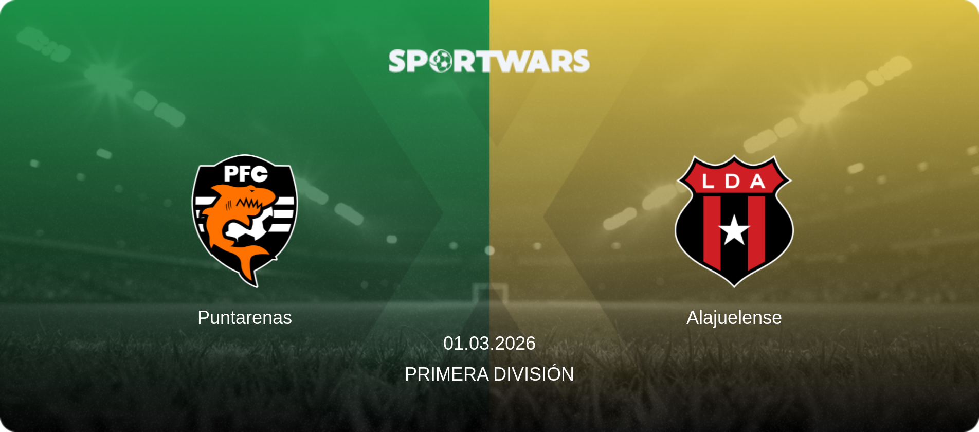 Puntarenas — Alajuelense, 01.03.2026 — Primera División (match preview)