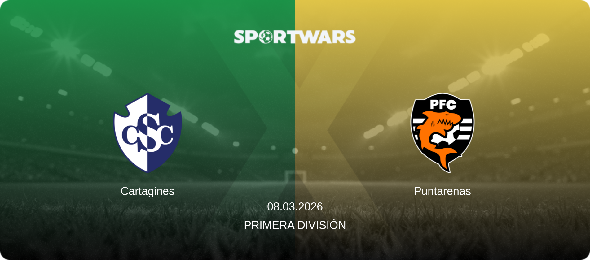 Cartagines — Puntarenas, 08.03.2026 — Primera División (match preview)