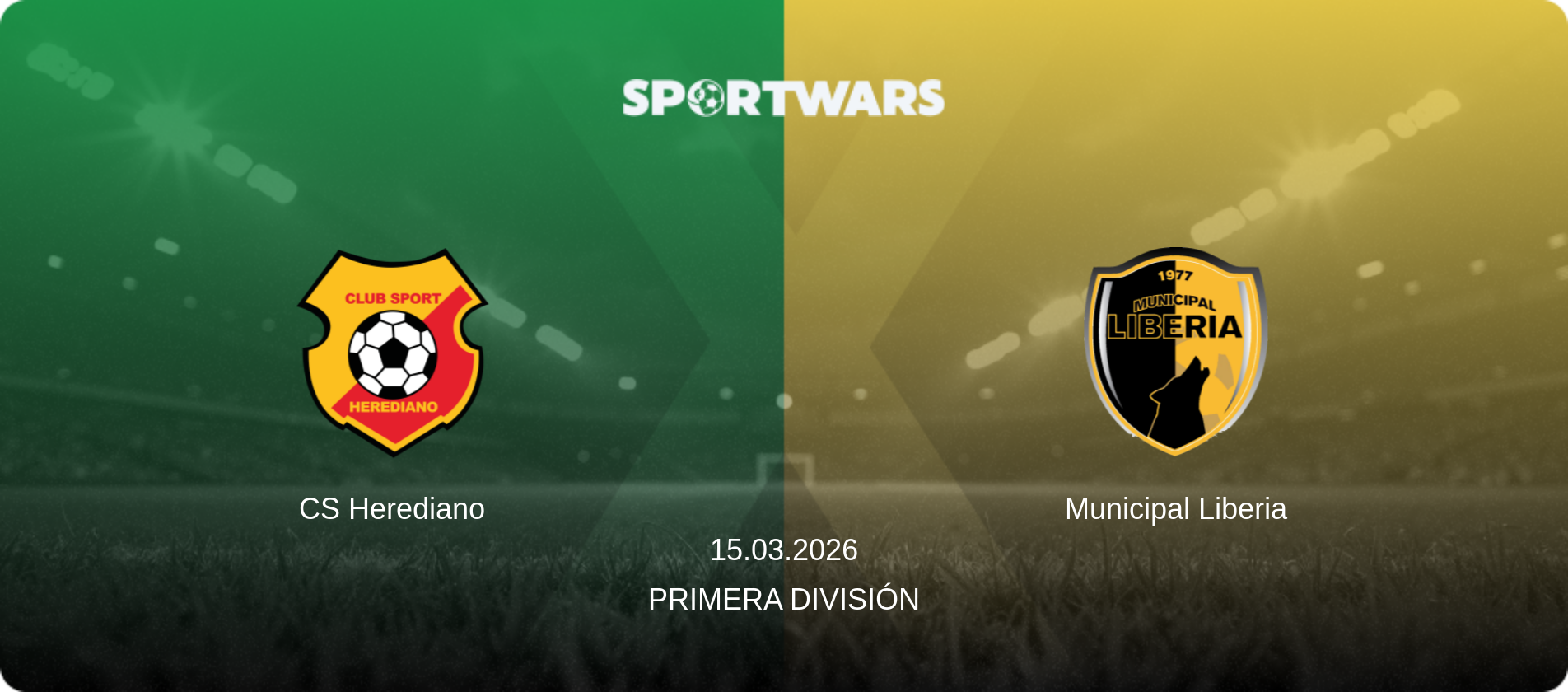 CS Herediano — Municipal Liberia, 15.03.2026 — Primera División (match preview)