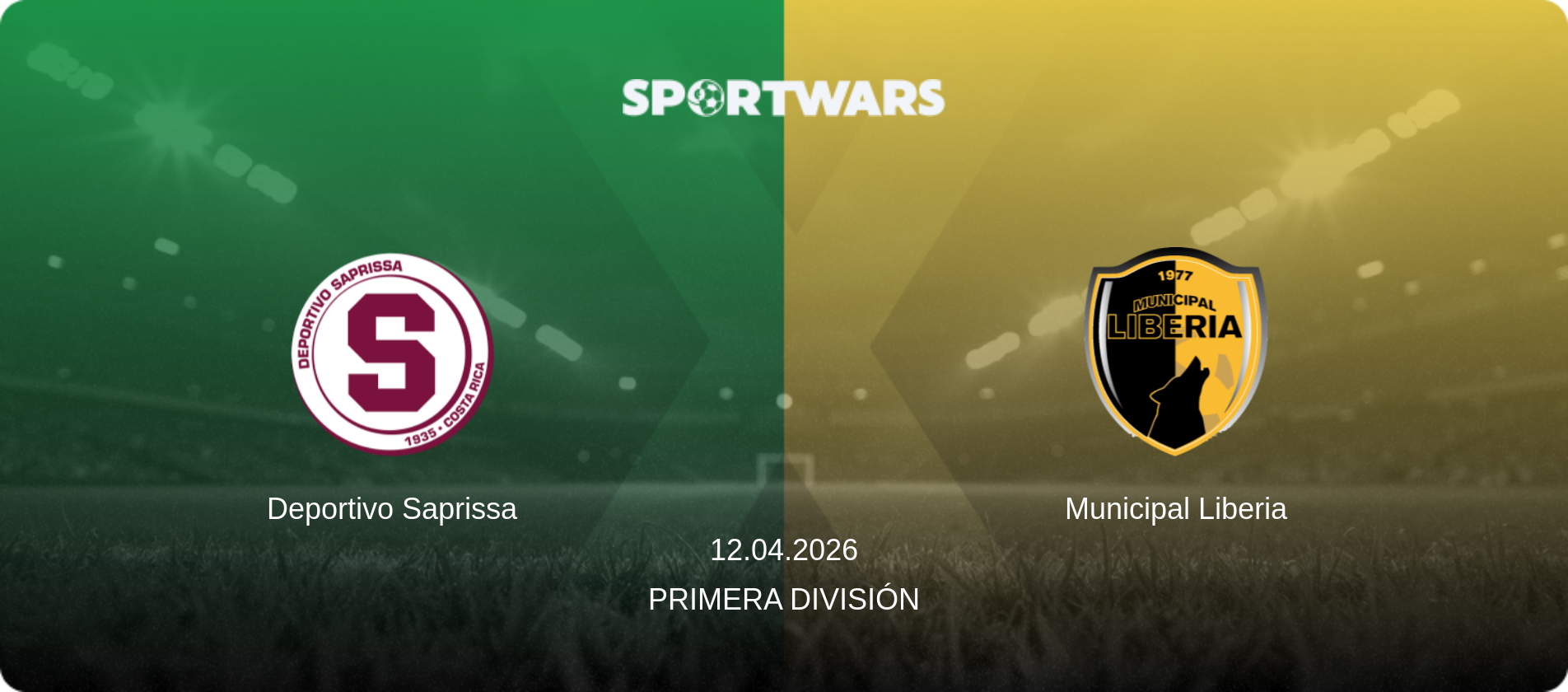 Deportivo Saprissa — Municipal Liberia, 12.04.2026 — Primera División (match preview)