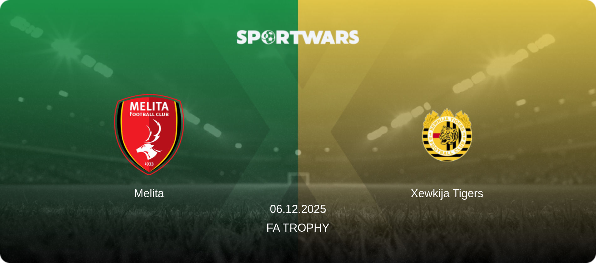 Melita — Xewkija Tigers, 06.12.2025 — FA Trophy (match preview)