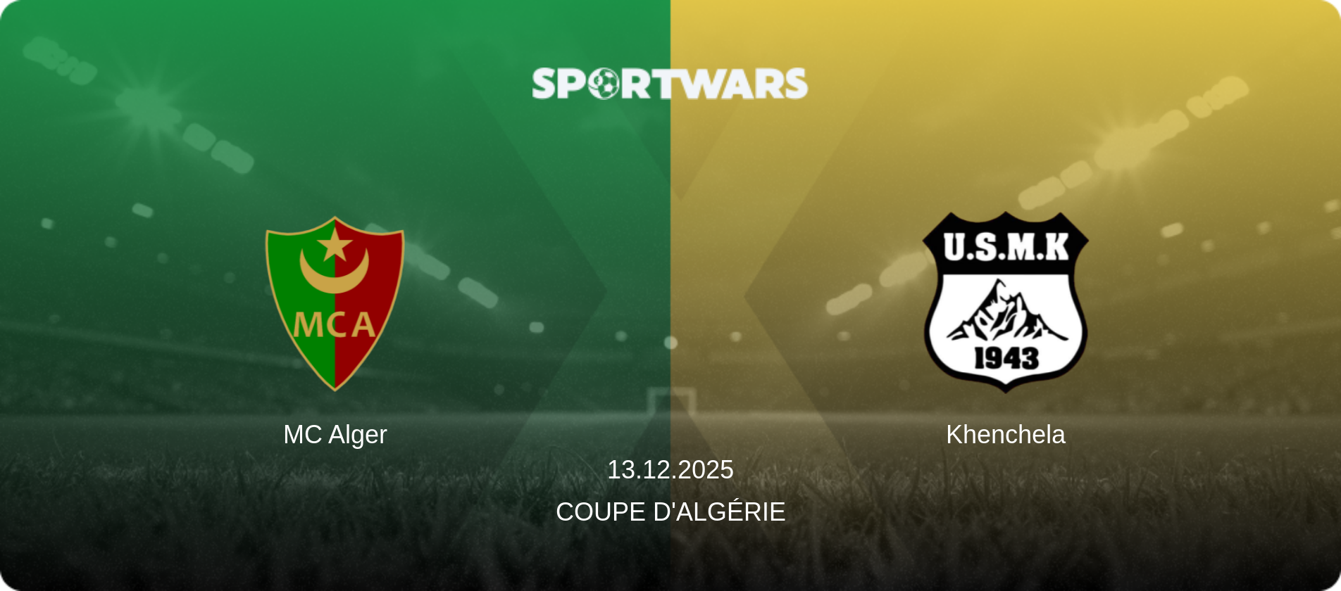 MC Alger — Khenchela, 13.12.2025 — Coupe Nationale (match preview)