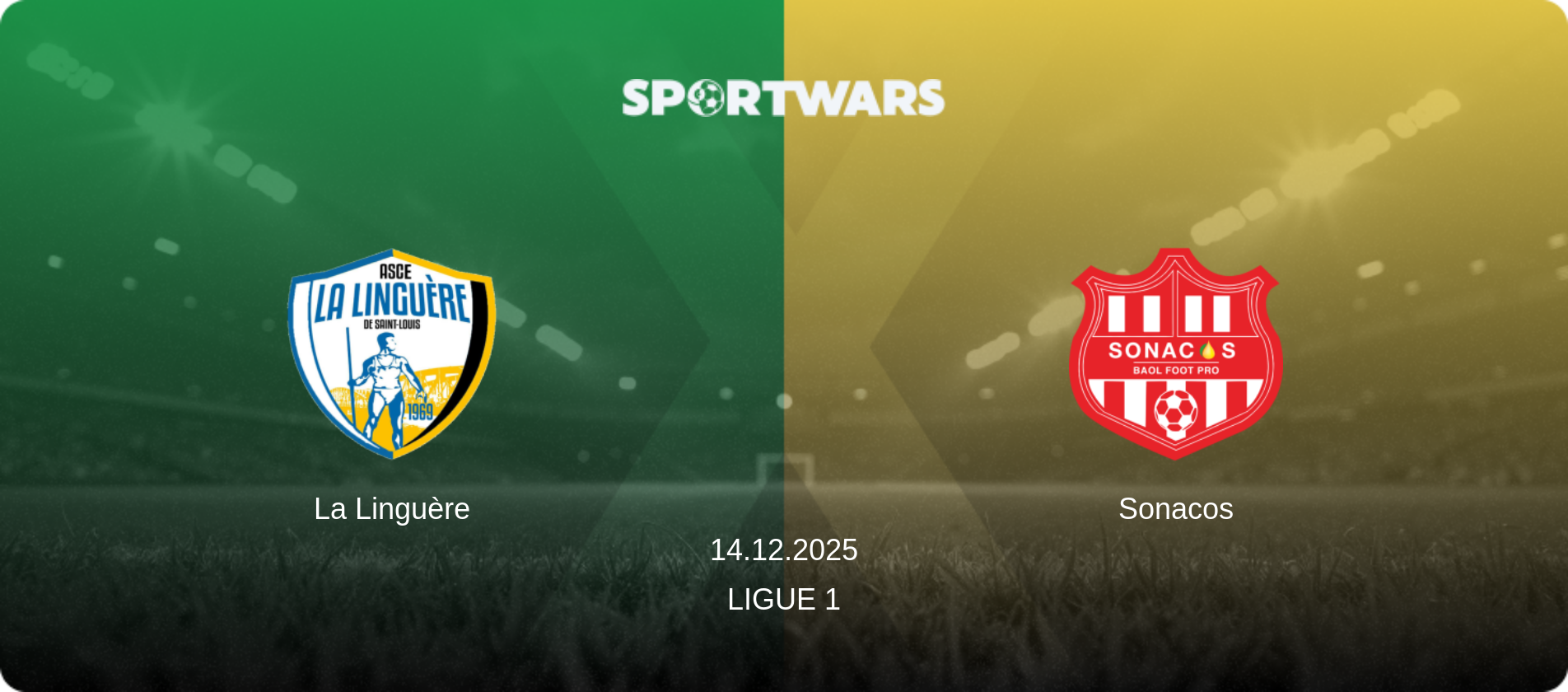 La Linguère — Sonacos, 14.12.2025 — Ligue 1 (match preview)