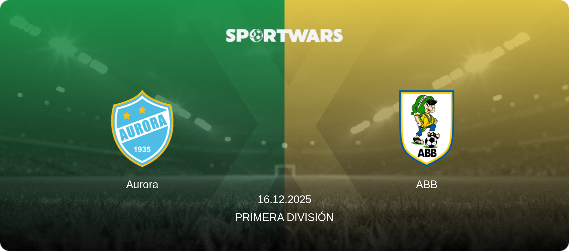 Aurora — ABB, 16.12.2025 — Primera División (match preview)