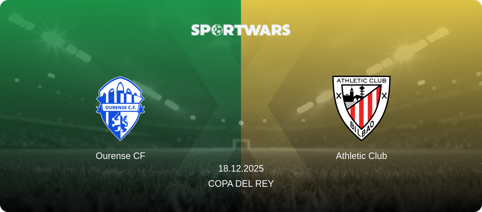 Ourense CF — Athletic Club, 18.12.2025 — Copa del Rey (match preview)
