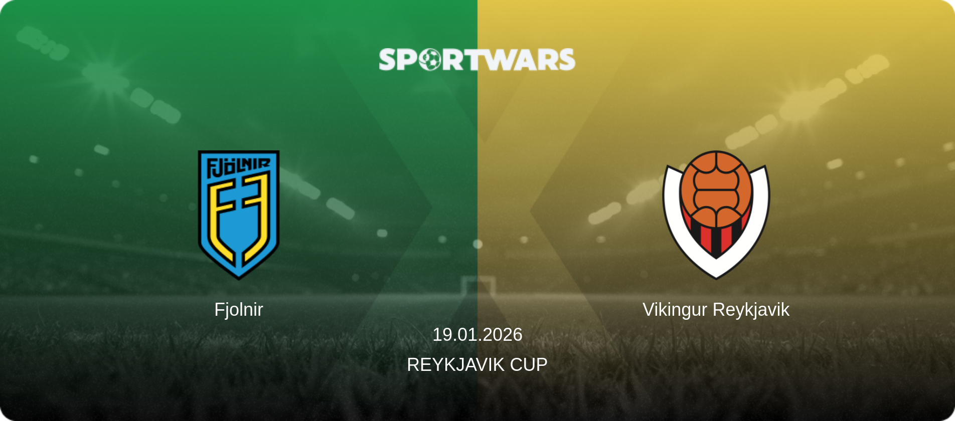 Fjolnir — Vikingur Reykjavik, 19.01.2026 — Reykjavik Cup (match preview)