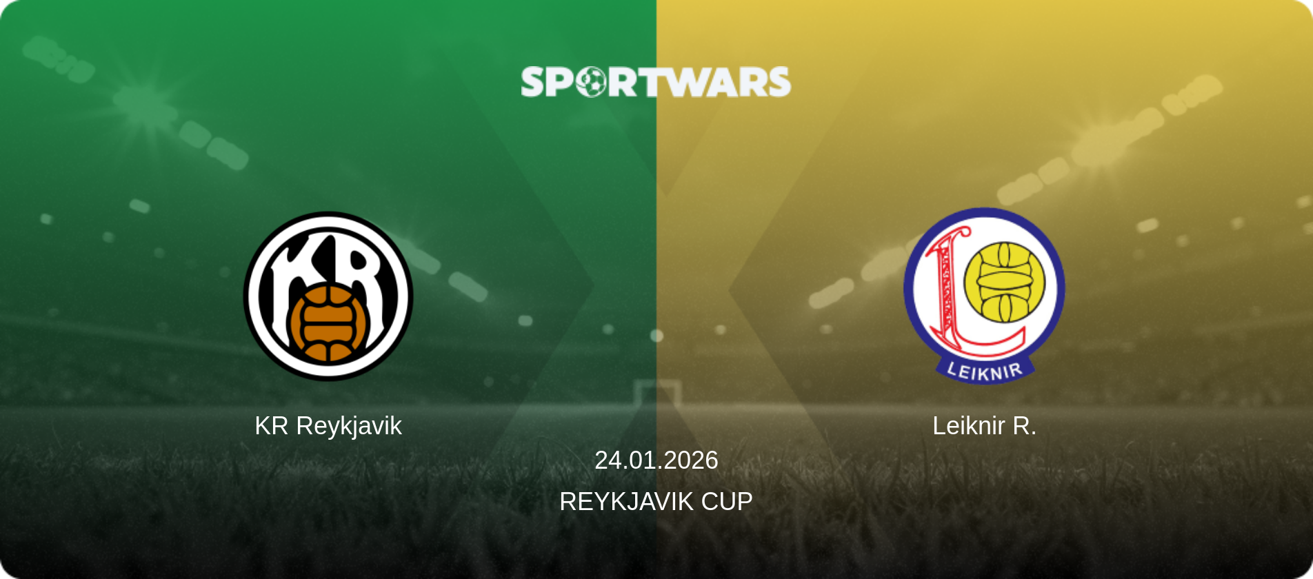 KR Reykjavik — Leiknir R., 24.01.2026 — Reykjavik Cup (match preview)