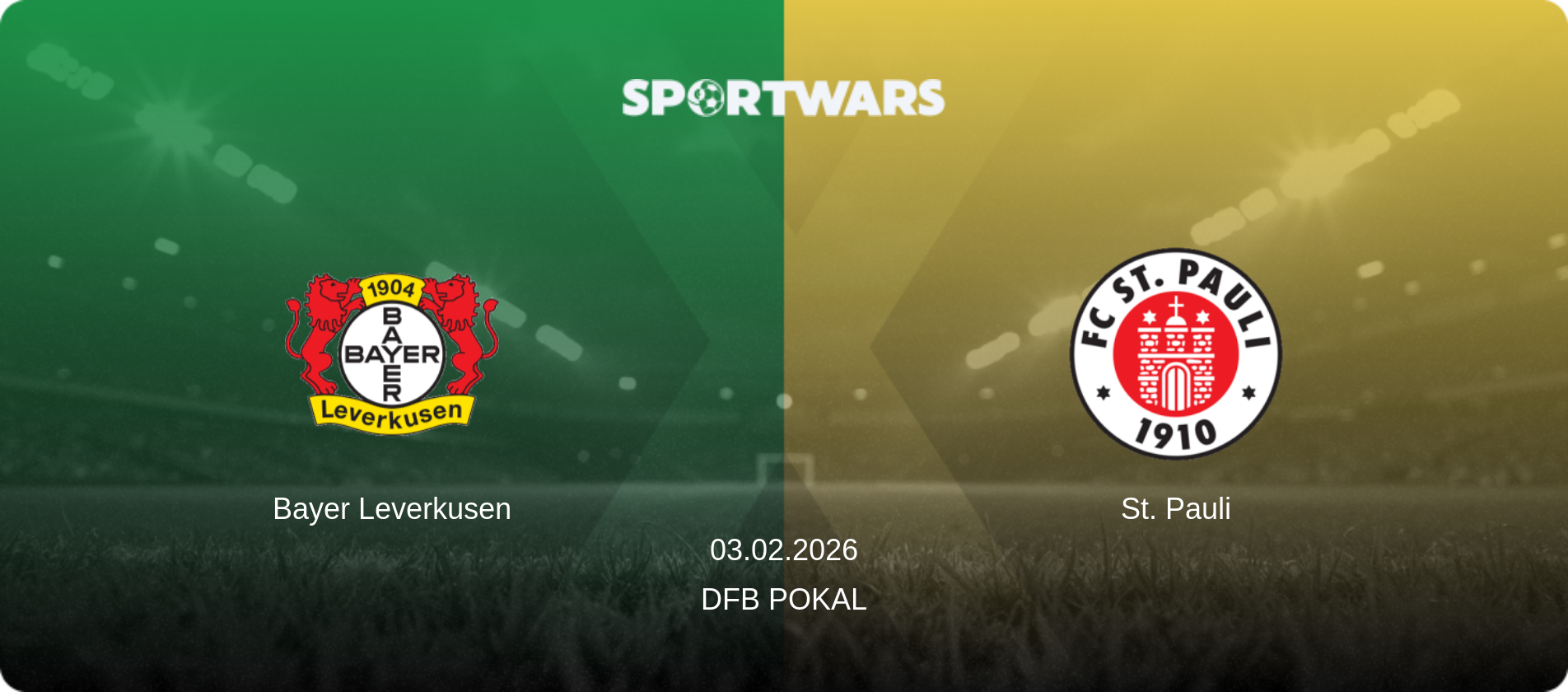 Bayer Leverkusen — St. Pauli, 03.02.2026 — DFB Pokal (match preview)