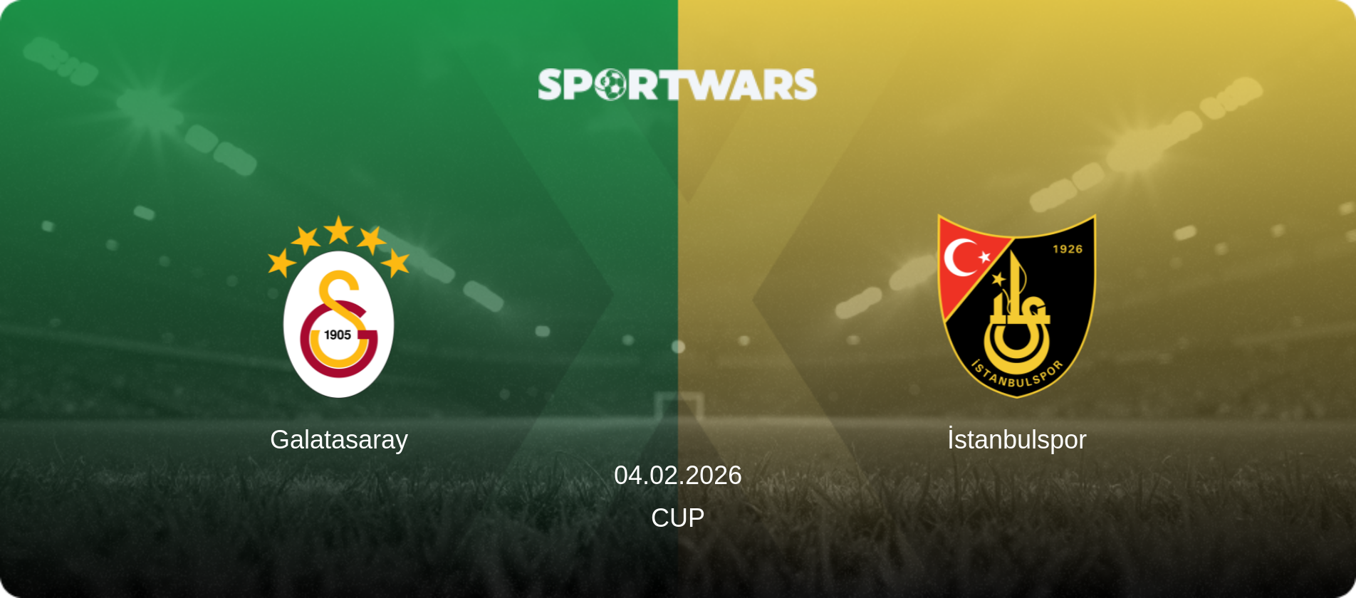 Galatasaray — İstanbulspor, 04.02.2026 — Cup (match preview)