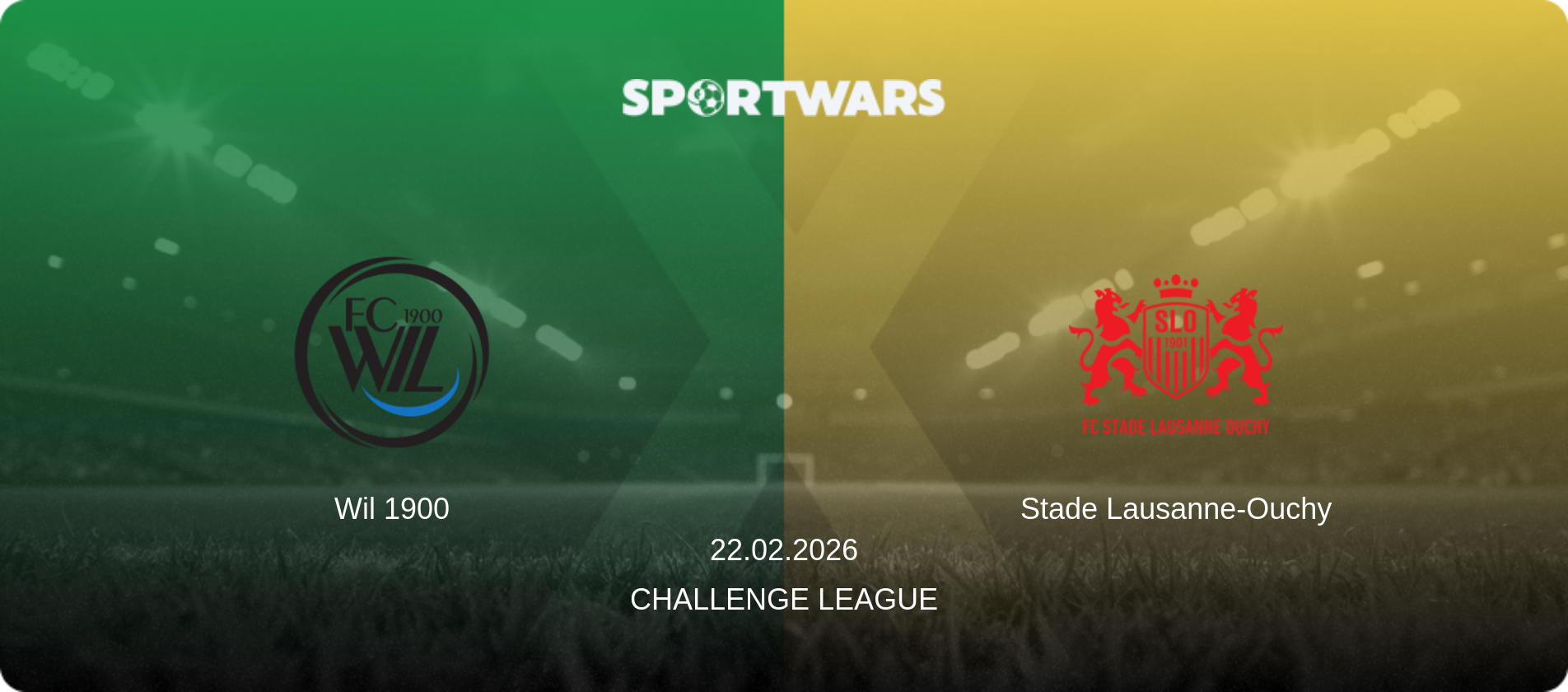 Wil 1900 — Stade Lausanne-Ouchy, 22.02.2026 — Challenge League (match preview)