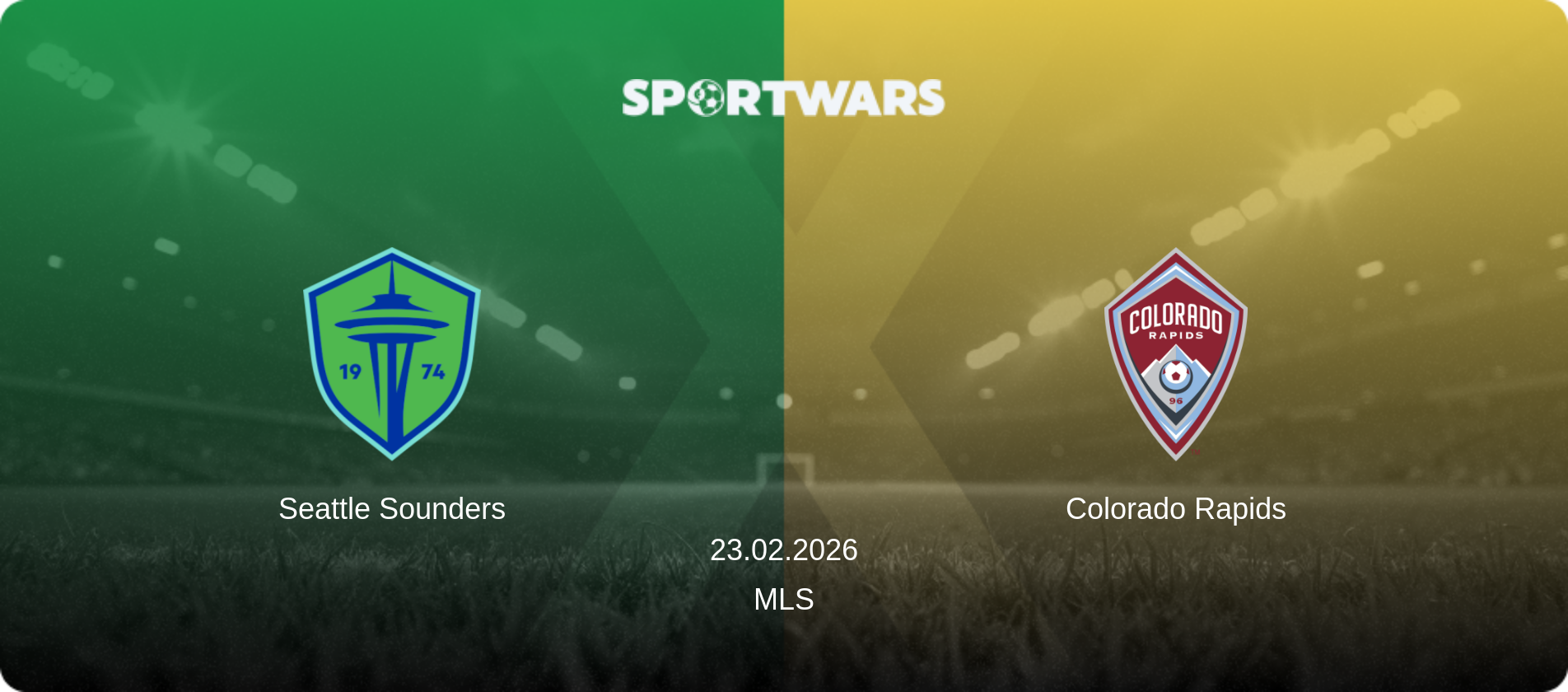 Seattle Sounders — Colorado Rapids, 23.02.2026 — MLS (match preview)