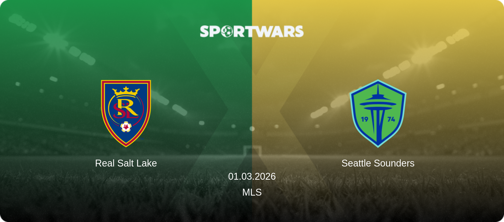 Real Salt Lake — Seattle Sounders, 01.03.2026 — MLS (match preview)
