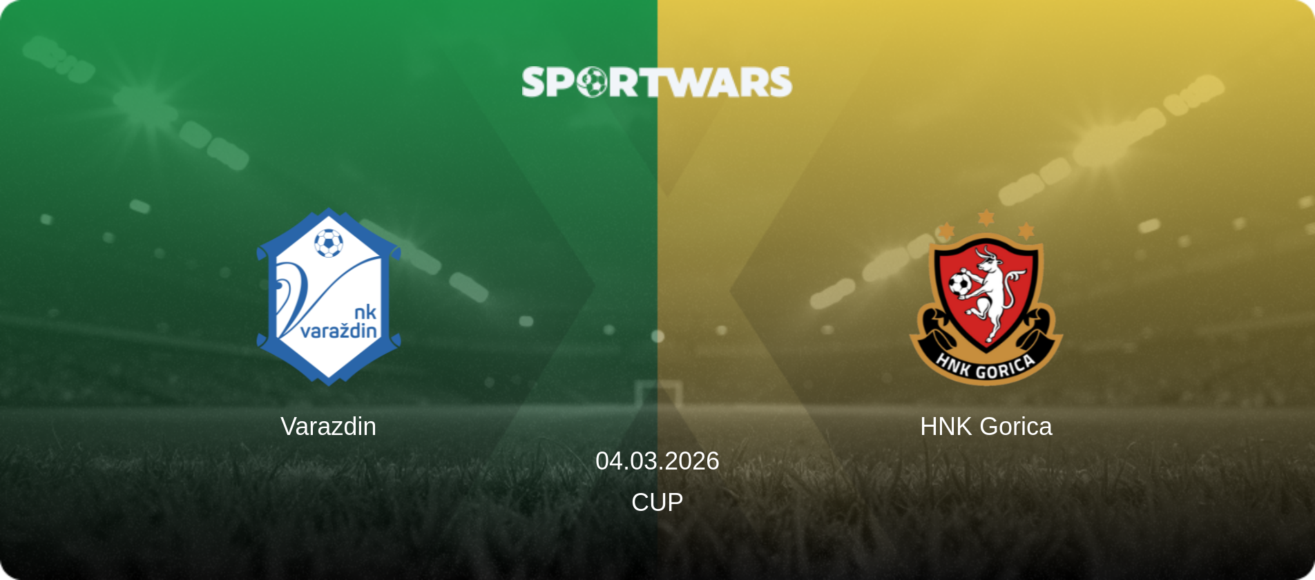 Varazdin — HNK Gorica, 04.03.2026 — Cup (match preview)