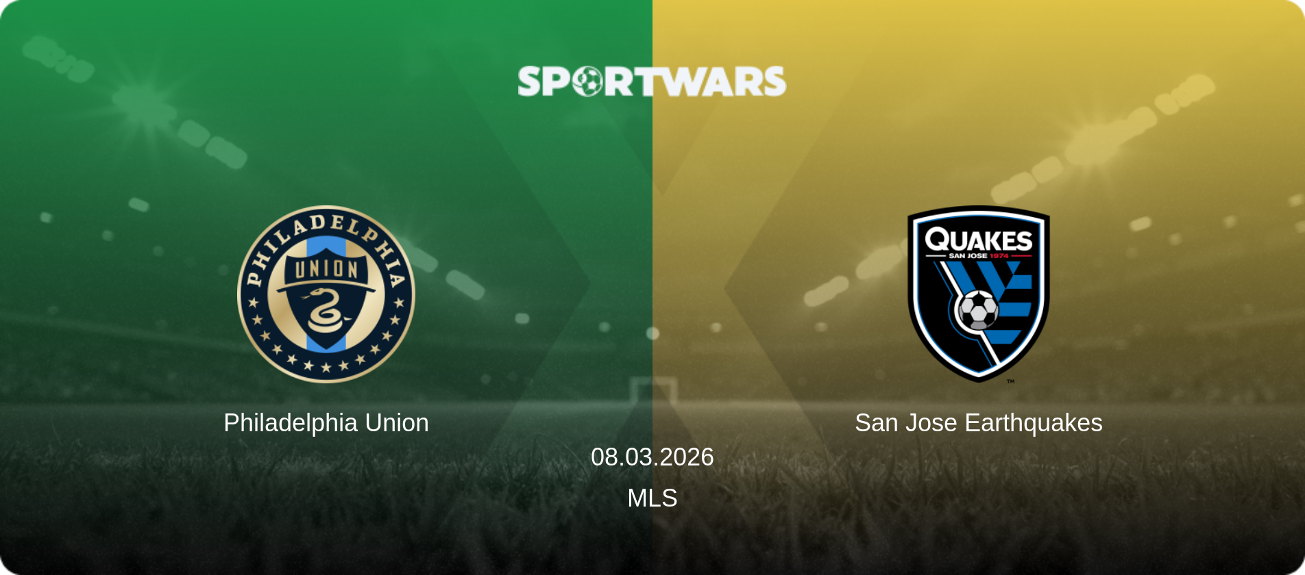Philadelphia Union — San Jose Earthquakes, 08.03.2026 — MLS (match preview)