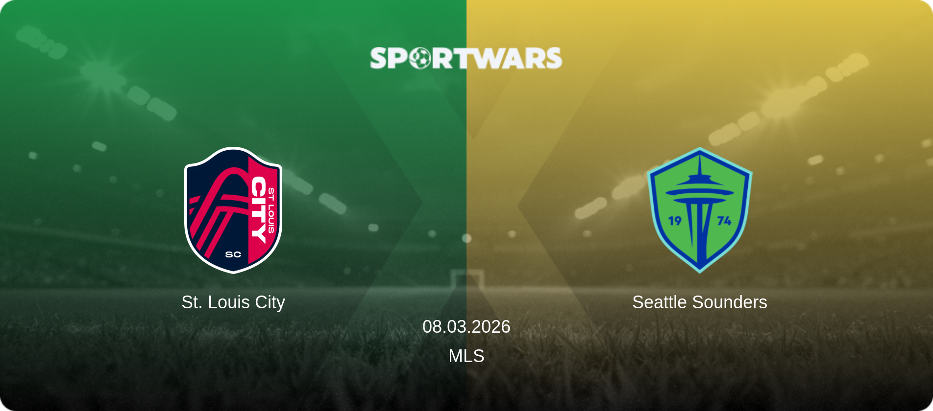 St. Louis City — Seattle Sounders, 08.03.2026 — MLS (match preview)
