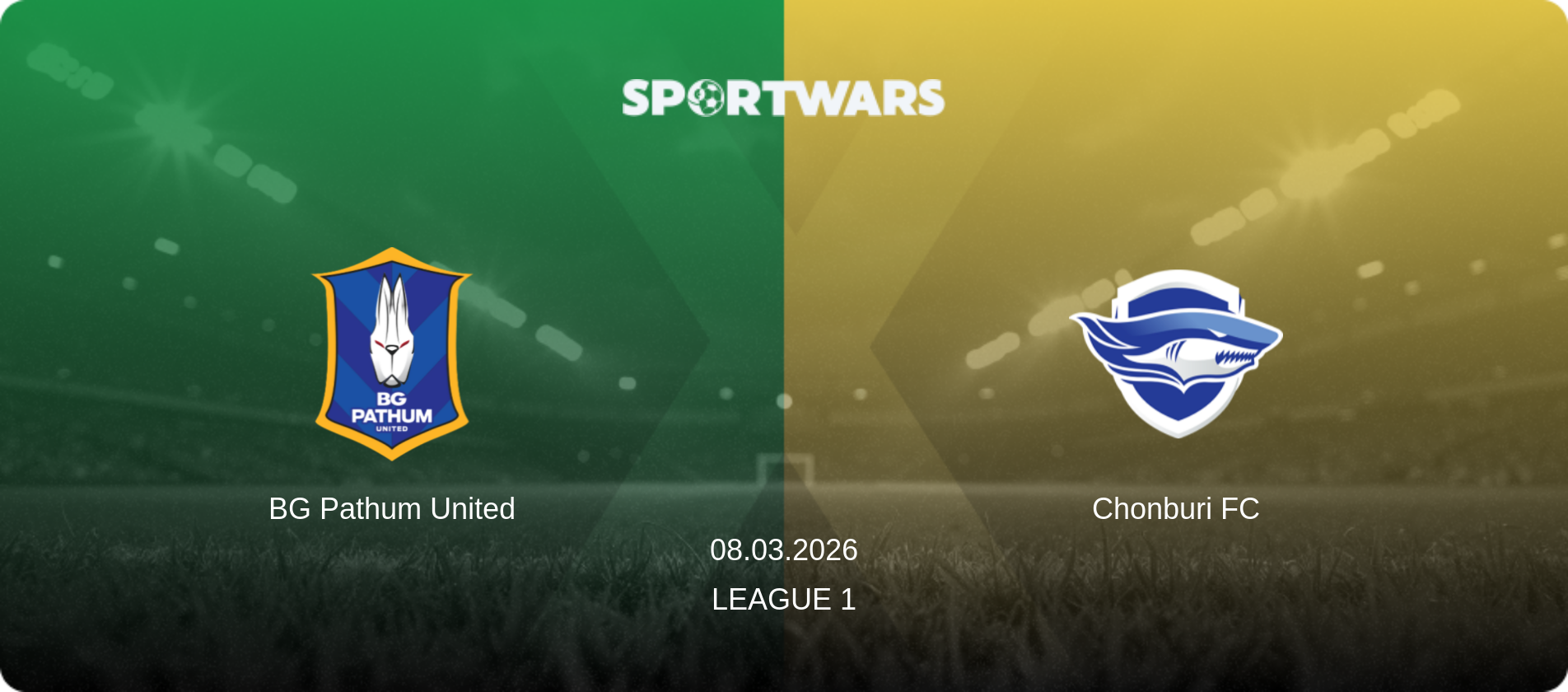 BG Pathum United — Chonburi FC, 08.03.2026 — League 1 (match preview)