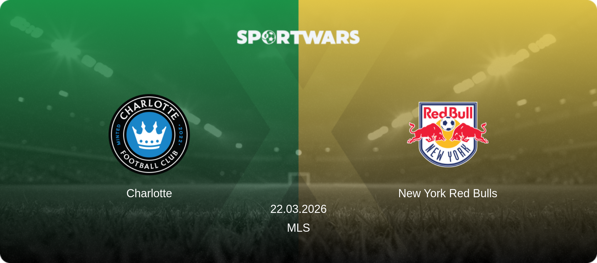 Charlotte — New York Red Bulls, 22.03.2026 — MLS (match preview)