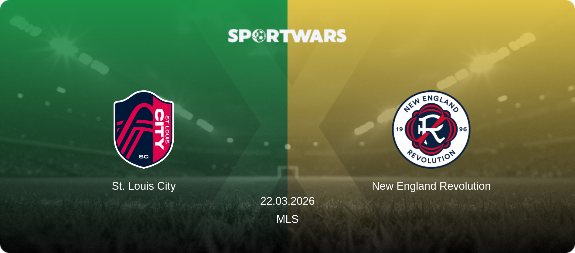 St. Louis City — New England Revolution, 22.03.2026 — MLS (match preview)