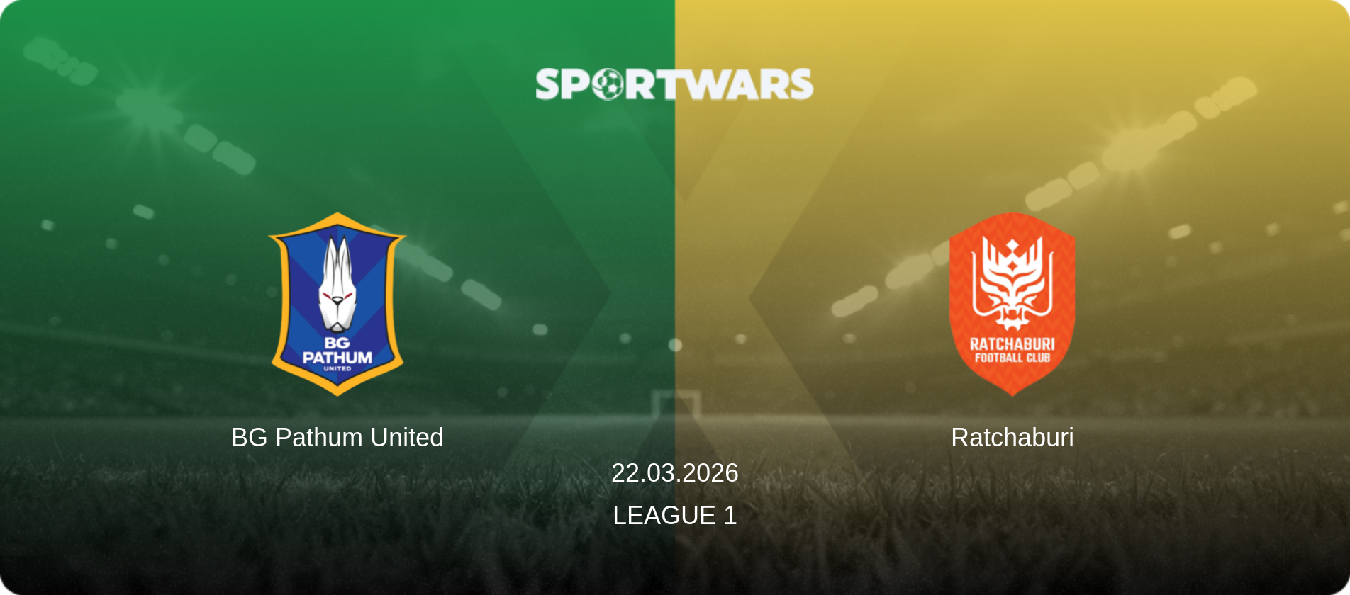BG Pathum United — Ratchaburi, 22.03.2026 — League 1 (match preview)