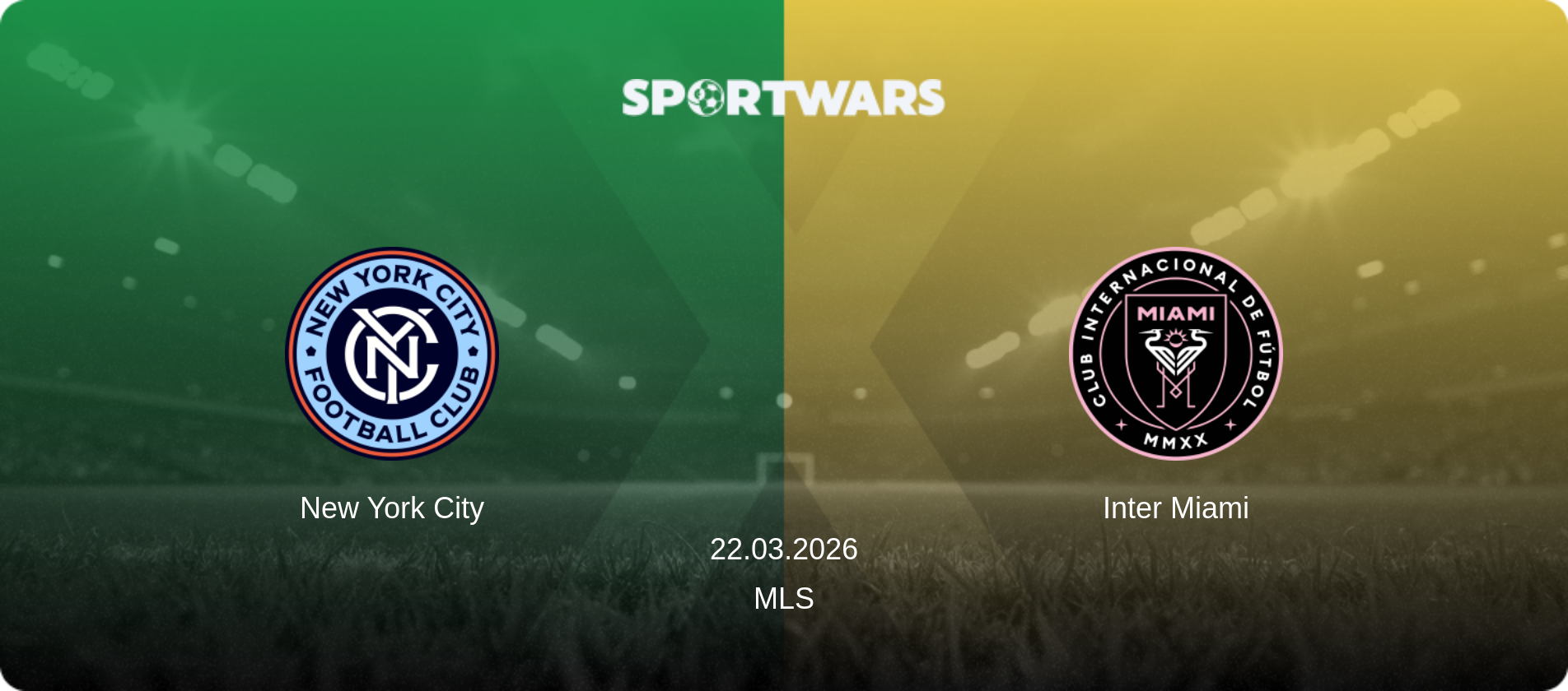 New York City — Inter Miami, 22.03.2026 — MLS (match preview)