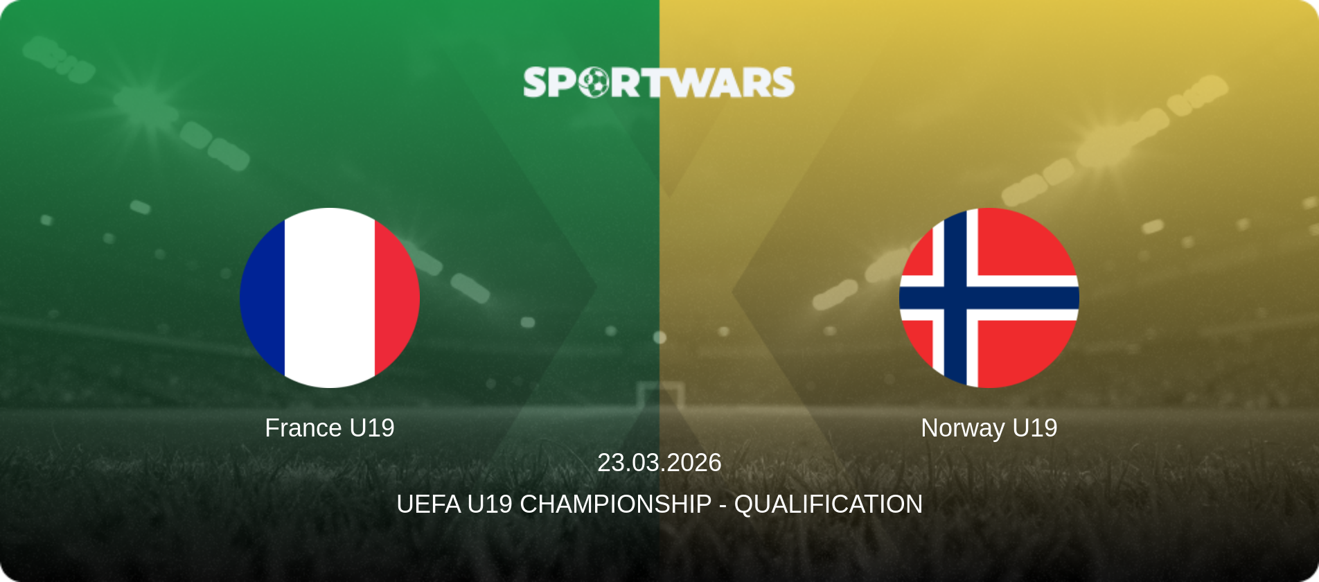France U19 — Norway U19, 23.03.2026 — UEFA U19 Championship - Qualification (match preview)