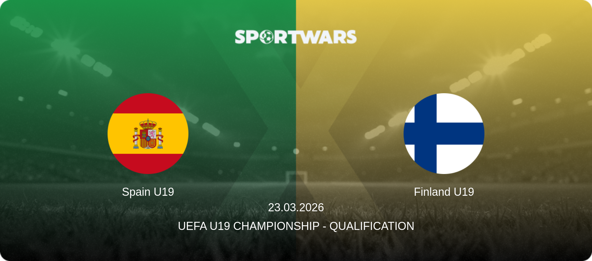 Spain U19 — Finland U19, 23.03.2026 — UEFA U19 Championship - Qualification (match preview)
