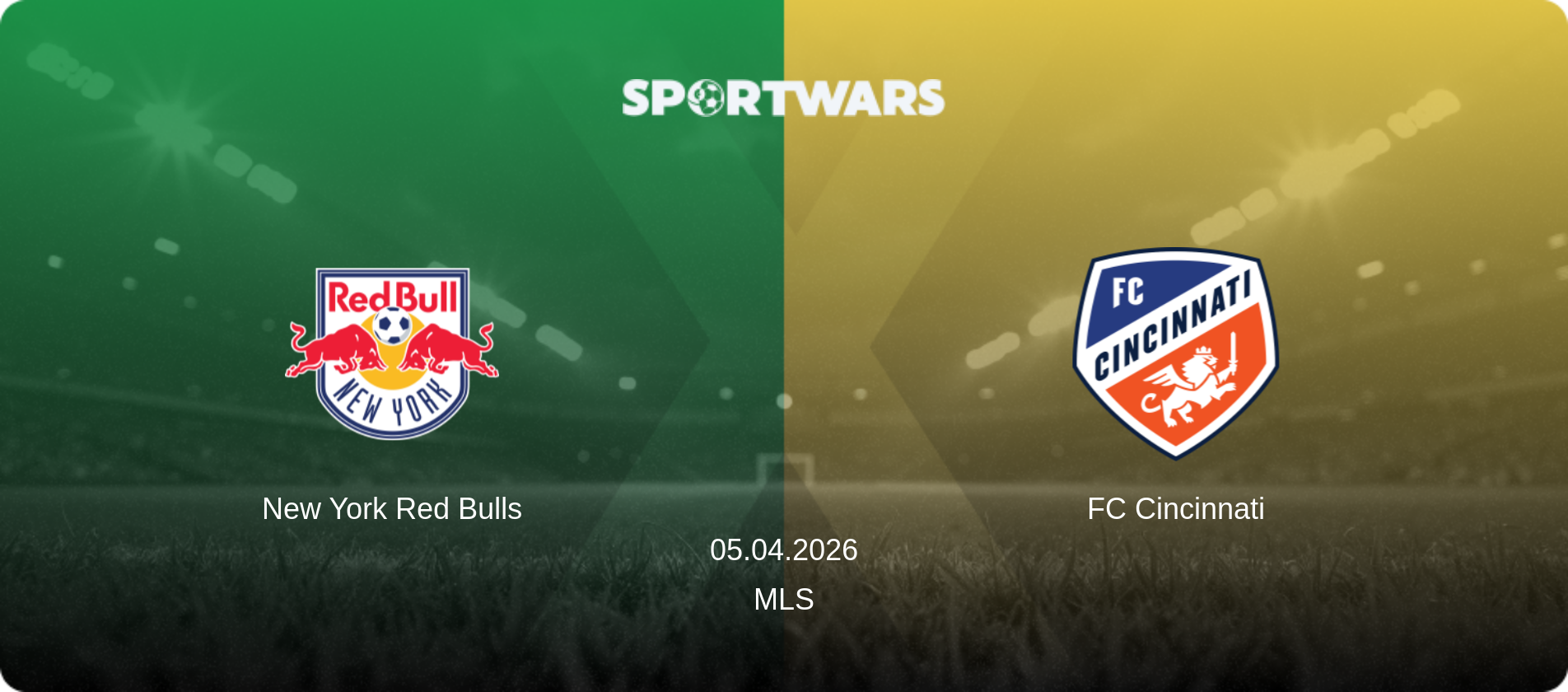 New York Red Bulls — FC Cincinnati, 05.04.2026 — MLS (match preview)