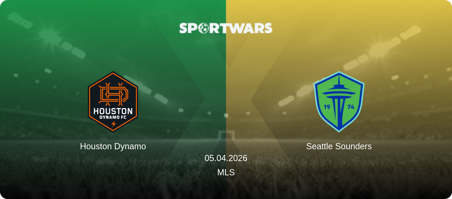 Houston Dynamo — Seattle Sounders, 05.04.2026 — MLS (match preview)